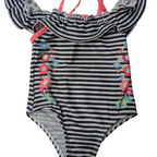 Striped Swimsuit - West Coast Connection - 12m