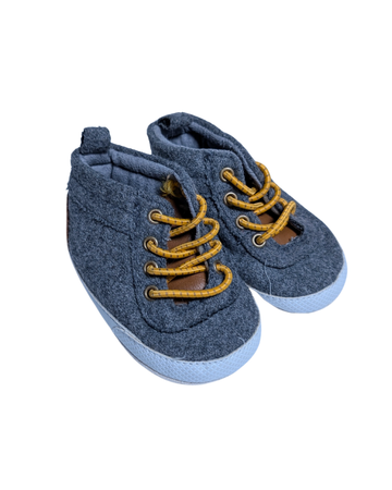 Souliers "tweed" gris - Carter's - 3-6m