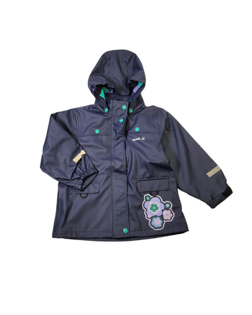 Manteau de pluie marine/sarcelle - Kamik - 3T