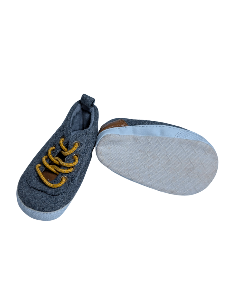 Souliers "tweed" gris - Carter's - 3-6m