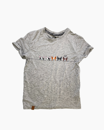 L&P Apparel- T-shirt gris 10T