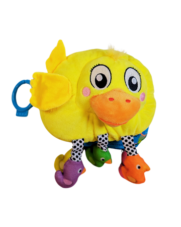 Jouet - Livre en peluche 5 canards