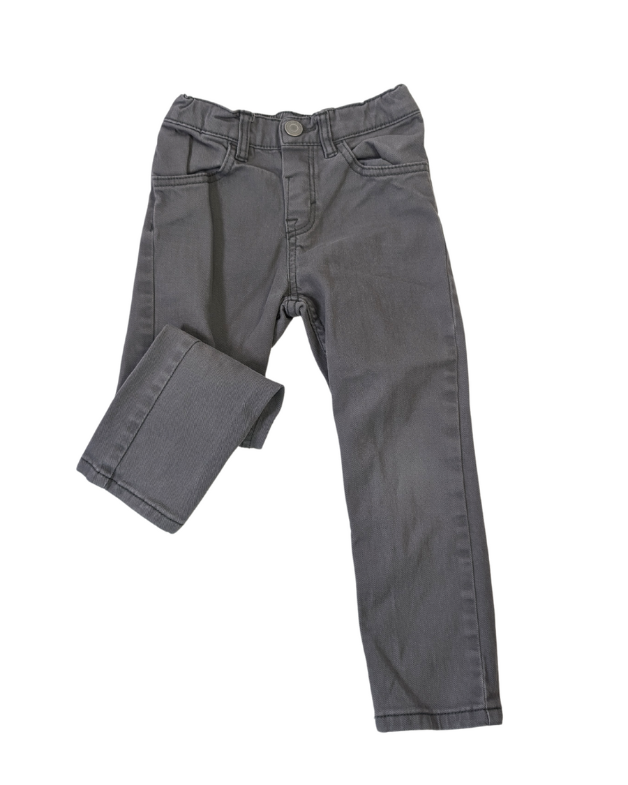 Grey pants - H&M - 3-4 years