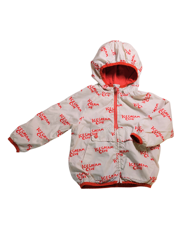 Reversible Windbreaker Jacket - Ice Cream Club -