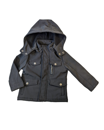 Manteau noir mi-saison - Urban Republic - 2T