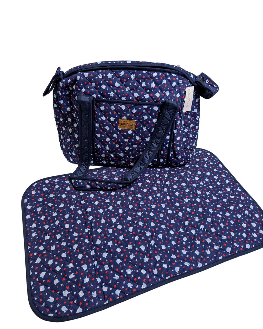 Blue diaper bag - Coccoli