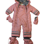 Pink Snowsuit - Nanö - 9M