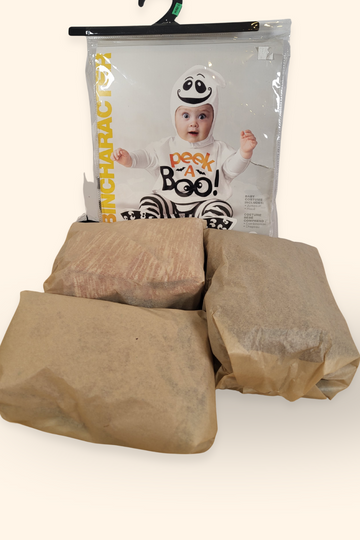 Lot Mystère Halloween avec costume fantôme 12-18M - Neutre