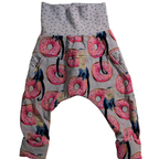 Donut/Capuchin Grow-With-Me Pants - Tiny & Moi - 6-12m