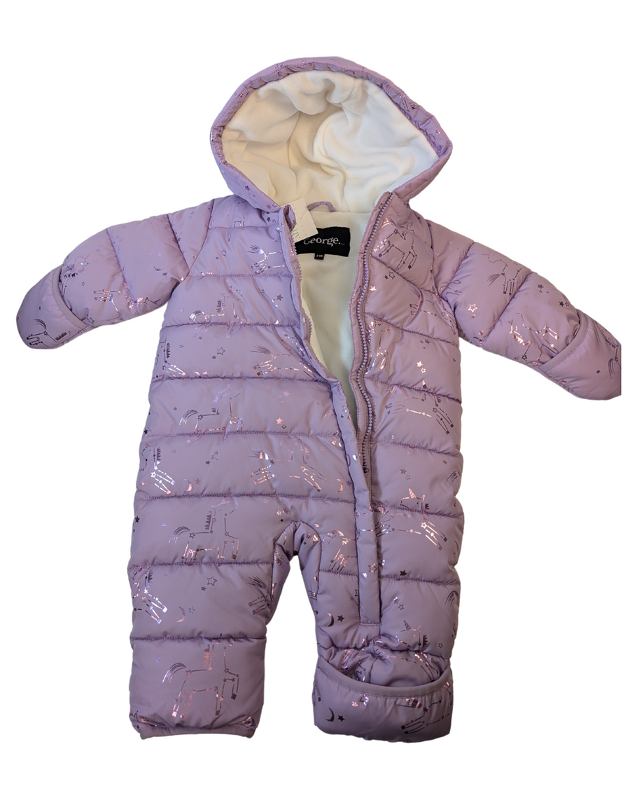 Snowsuit Unicorn - Georges - 3-6M