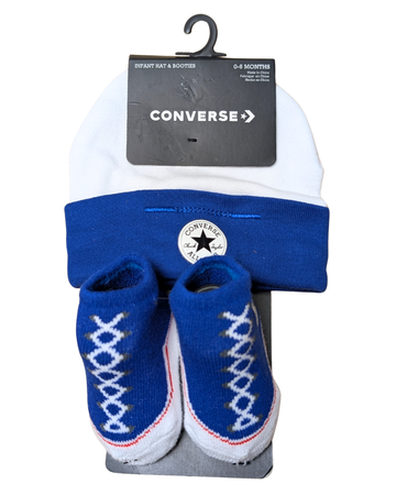 Hat + Socks - Converse - 0-6m