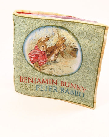 Livre en tissu Benjamin Bunny and Peter Rabbit