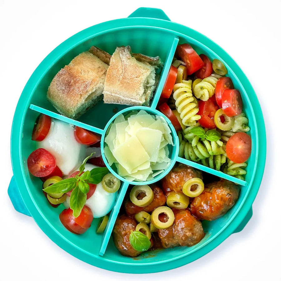 Poke Bowl 4 compartments - Aqua