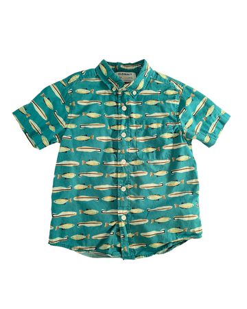 Chemise courte poissons - Old Navy - 5 ans