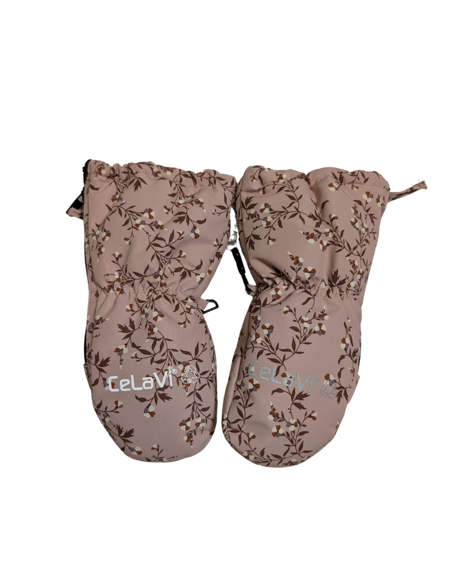 Floral mittens - Celavi - T1-2