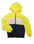 Manteau mi-saison blue blanc fluo - H&M - 6-8ans