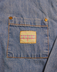 Chemise en jeans vintage UFO - 14 ans