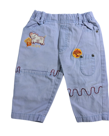 Vintage Lilac Pants - Brouette et Trotinette - 6-9m