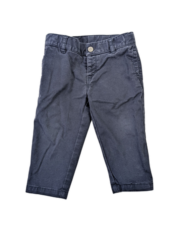 Pantalon chino marine - Petit Bateau - 6m