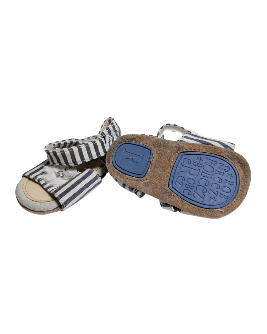 Striped Sandals - Robeez - 9-12m