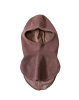 Tan pink knitted balaclava 3-6Y