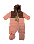 Habit de neige rose brun - Color Kids - 6-12M