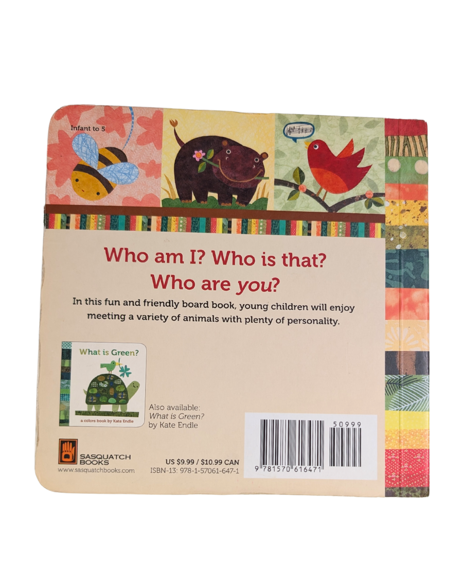 Livre : Who Hoo Are You - An animals book