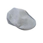 Blue Lined Cap Hat - Andy & Evan - 6-24m