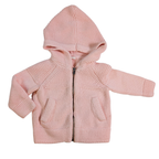 Pink Knit Hoodie - Baby GAP - 18-24m