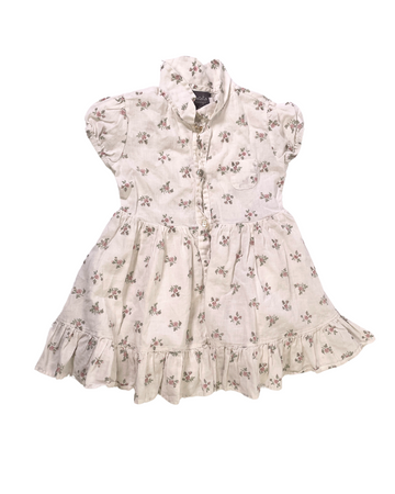 Tocoto Vintage - Floral dress with buttons 2Y