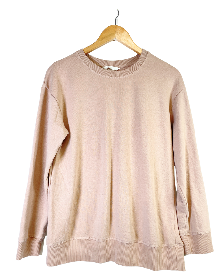 Sweatshirt de grossesse rose pale - H&M - S