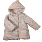 Cream Winter Coat - Zara - 18-24m