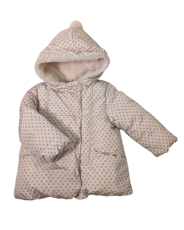 Cream Winter Coat - Zara - 18-24m