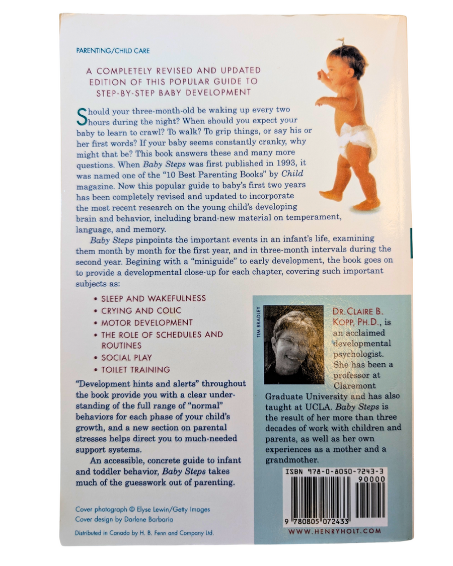 Book: Baby Steps - Second Edition - Claire B. Kopp, PH.D.