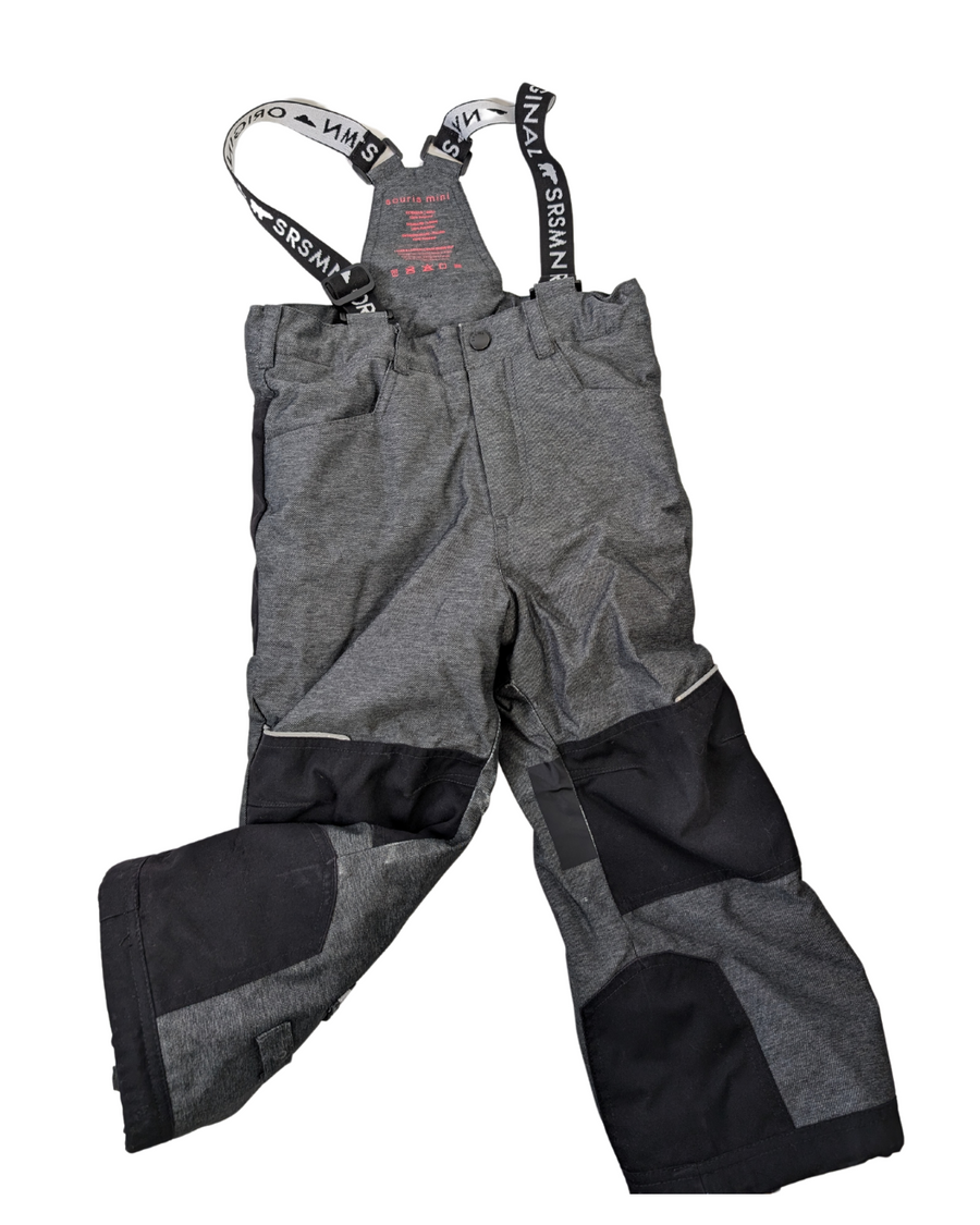 3-piece grey and purple snowsuit - Souris Mini - T4