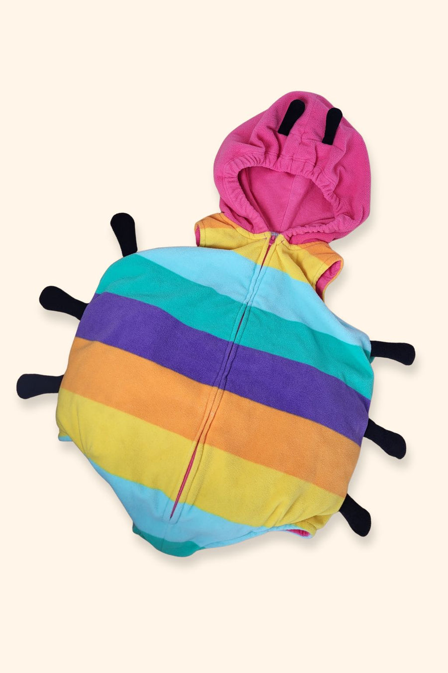 Lot Mystère Halloween avec costume chenille 12-18M - Fille