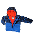 Manteau d'hiver bleu dinos - Gusti - T3