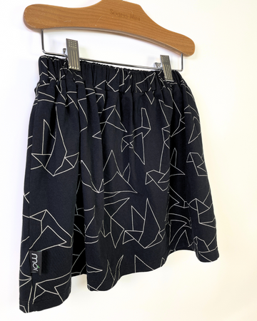 MOI Black skirt 7-8T