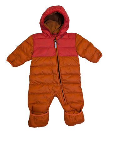 Habit de neige orange - Color Kids - 6-12M