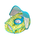 Swimways Baby Spring Float Float with Cover - Green/blue
