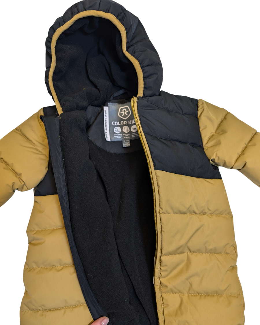 Mustard snowsuit - Color Kids - 6-12M