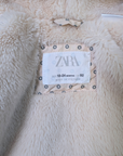 Cream Winter Coat - Zara - 18-24m