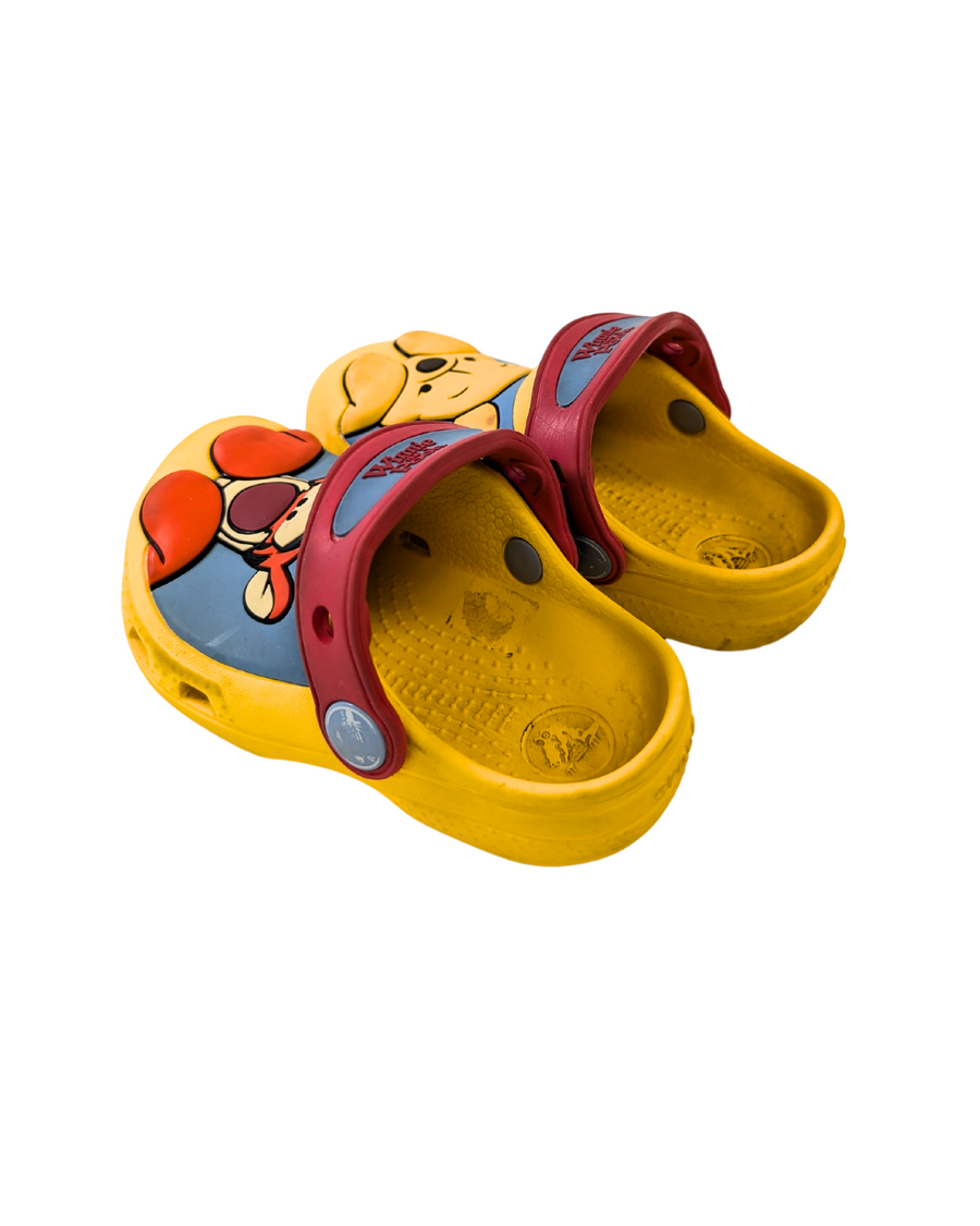 Winnie The Pooh Crocs - 6-7