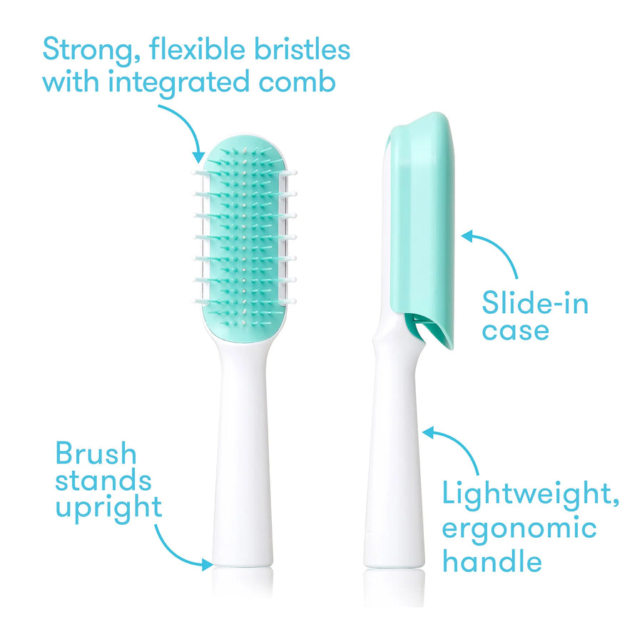 Brosse démêlante pour cheveux épais ou bouclés