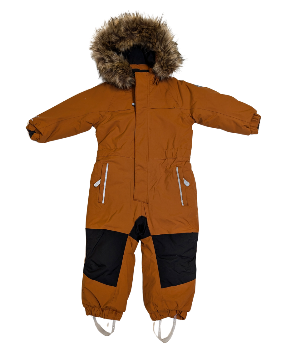 Habit de neige - orange - 2T