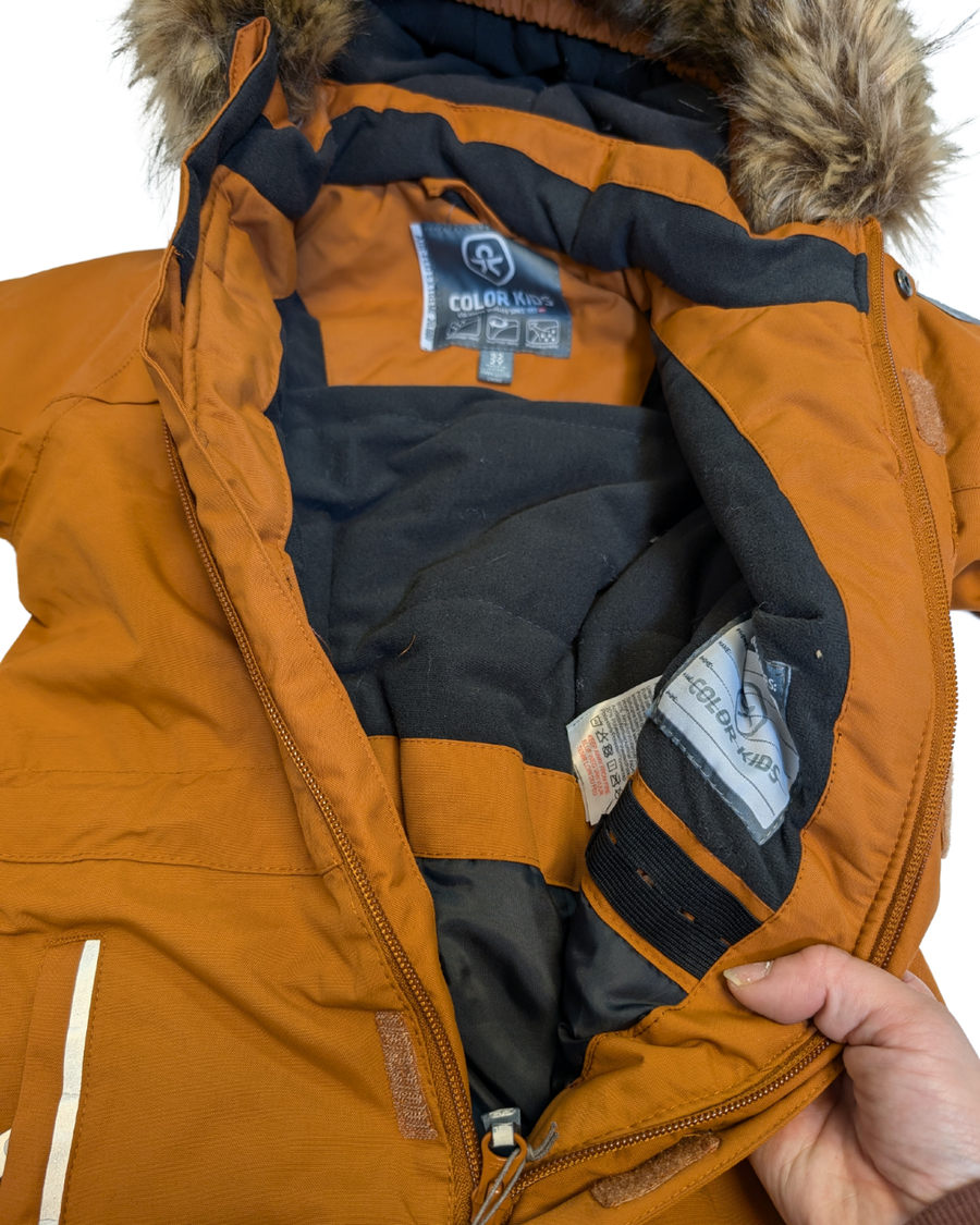 Snowsuit - orange - 2T