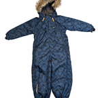 Snowsuit - blue lines - 3T