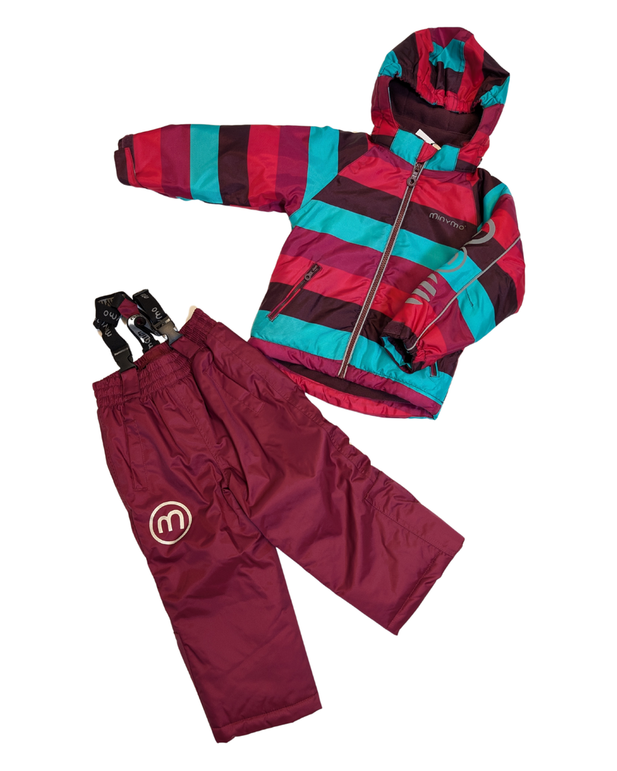 Snowsuit - multi-colored pink - 3T