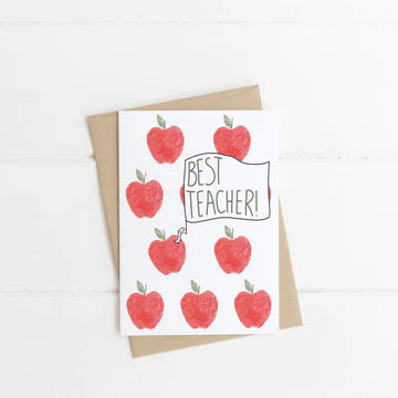 Carte de souhaits - Best Teacher!