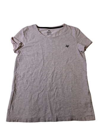 Pale pink t-shirt - H&M - T12-14